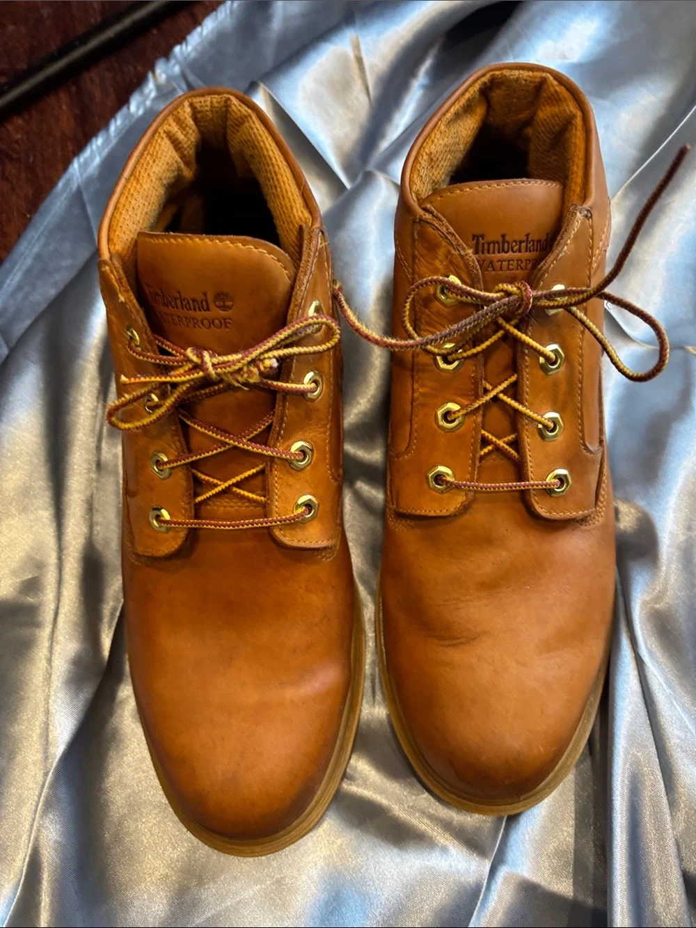 Timberland Men's Tan Leather Chukka Boots